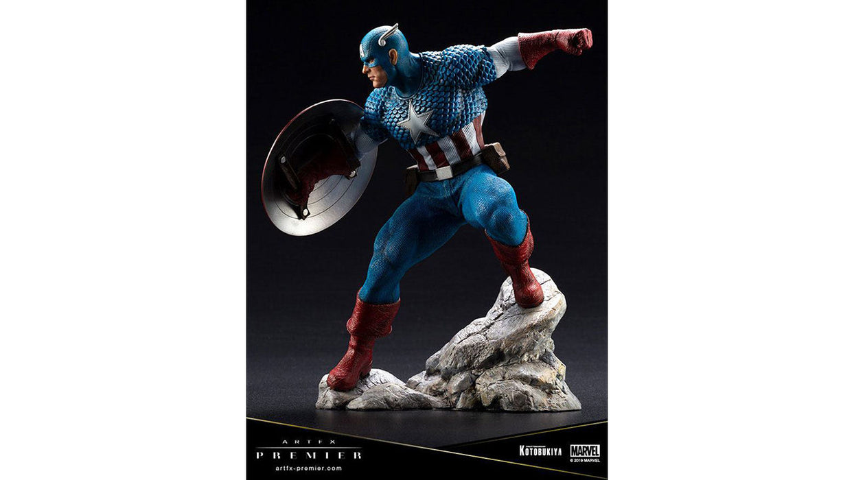 Statua Captain America ARTFX Premier Marvel Avengers PVC 18cm Edizione Limitata