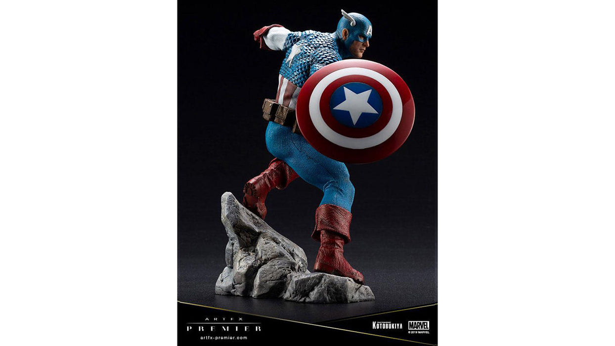 Statua Captain America ARTFX Premier Marvel Avengers PVC 18cm Edizione Limitata