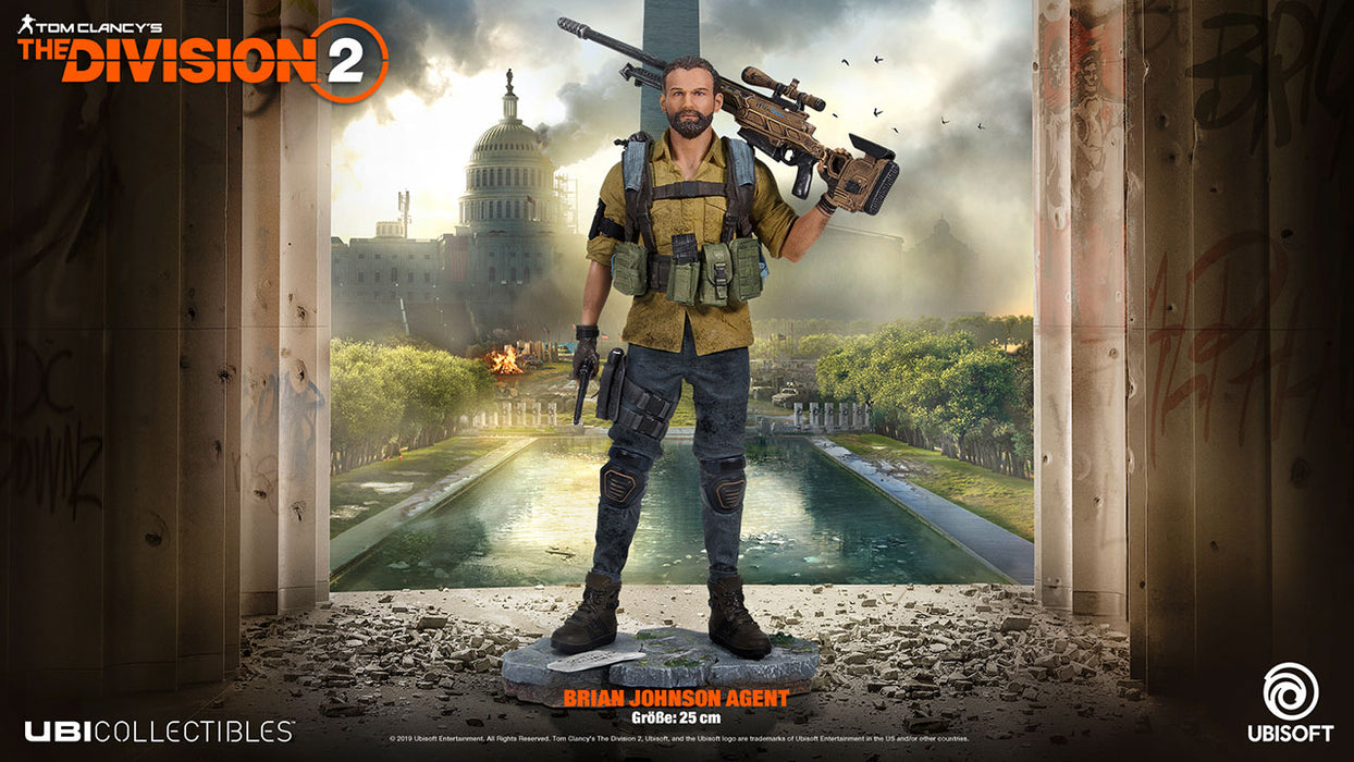 Statuetta Ubicollectibles The Division 2 Agente Brian Johnson Fucile TAC-50C PVC