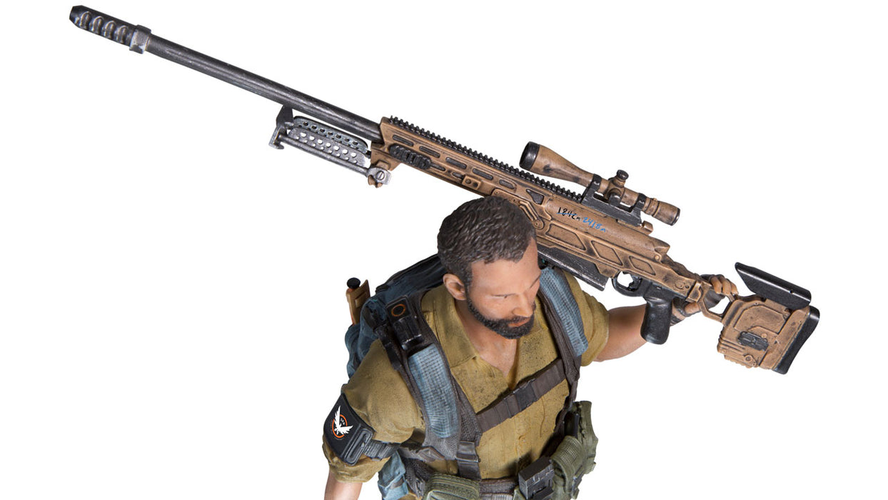 Statuetta Ubicollectibles The Division 2 Agente Brian Johnson Fucile TAC-50C PVC