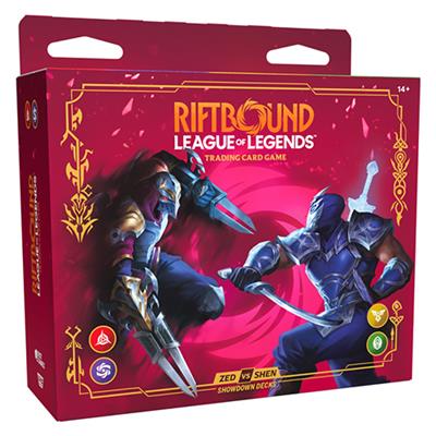 Riftbound ZED vs. SHEN Showdown Decks