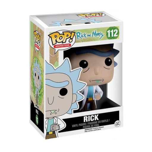 Funko Pop! Rick Sanchez #112 Animazione Rick & Morty Statuetta Vinile da Collezione