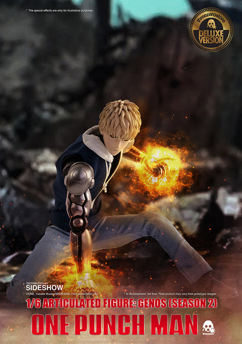Figura da Collezione Genos Deluxe One-Punch Man Stagione 2 Threezero 1:6