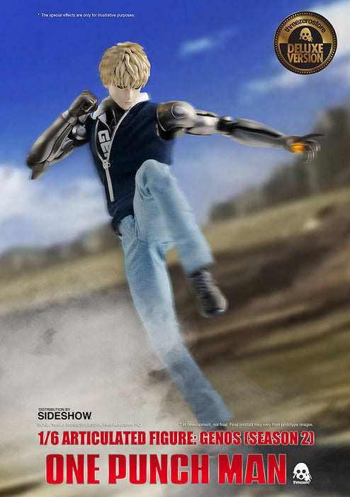 Figura da Collezione Genos Deluxe One-Punch Man Stagione 2 Threezero 1:6
