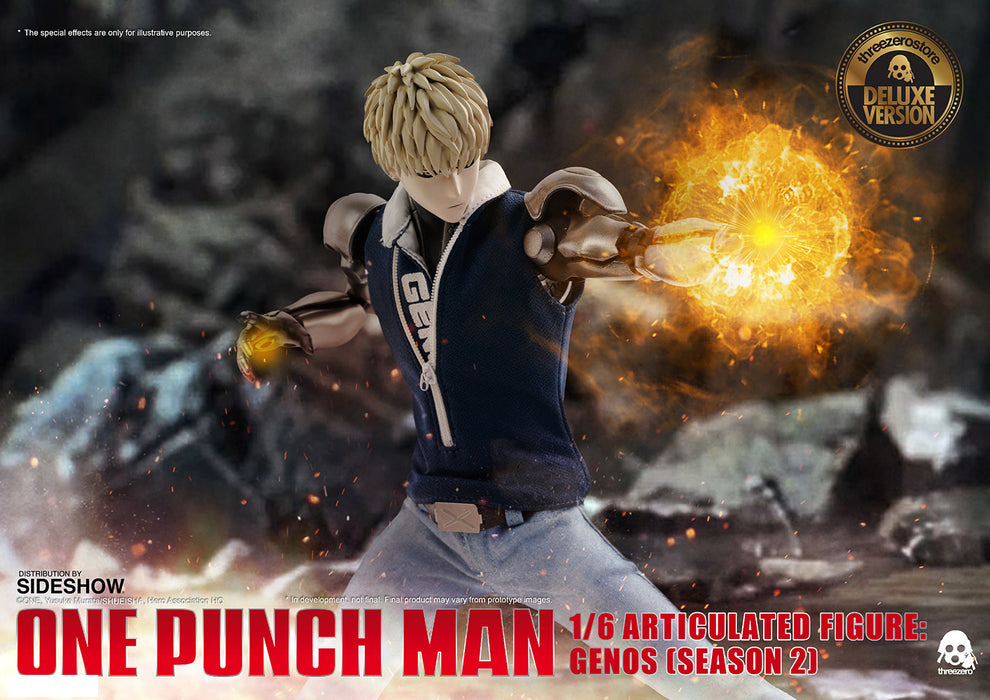 Figura da Collezione Genos Deluxe One-Punch Man Stagione 2 Threezero 1:6