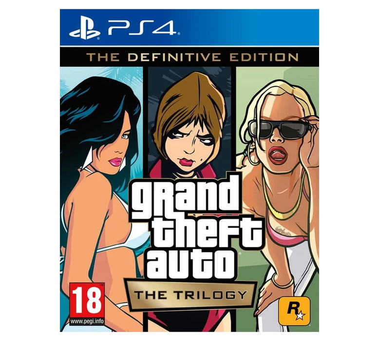 Grand Theft Auto: The Trilogy - The Definitive Edition - PS4 (RESTART)