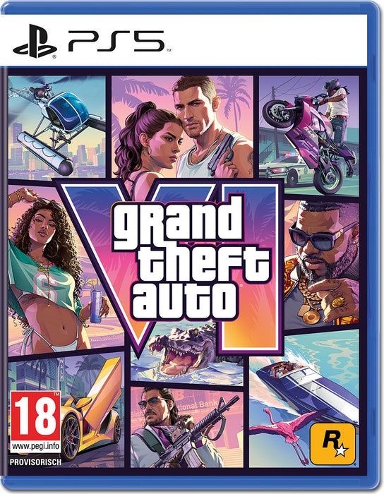 Grand Theft Auto VI Code in a Box per PlayStation 5 Videogioco Open World