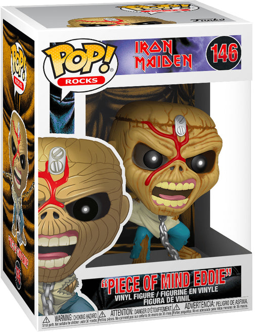 Funko Pop! Rocks Iron Maiden Eddie Scheletro 9 cm - Mascotte Iconica