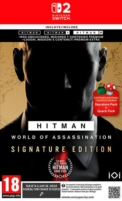 Hitman World of Assassination - Signature Edition - Nintendo Switch 2 (Usato)