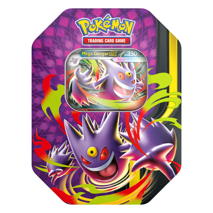 Pokémon TCG Tin da Collezione Mega Chiarodiluna Mega Gengar-ex IT