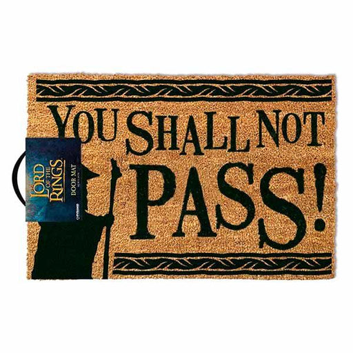 The Lord of the Rings You Shall Not Pass doormat-1