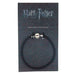 Harry Potter black leather charm bracelet-1
