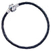 Harry Potter black leather charm bracelet-2