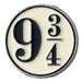 Harry Potter Platform 9 3/4 pin badge-2