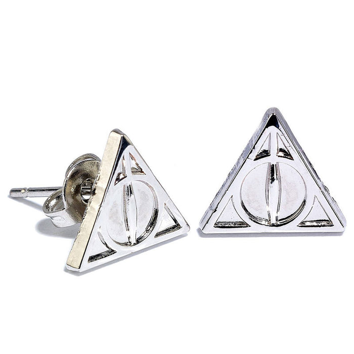 Harry Potter Deathly Hallows Golden Snitch Platform earrings set-2