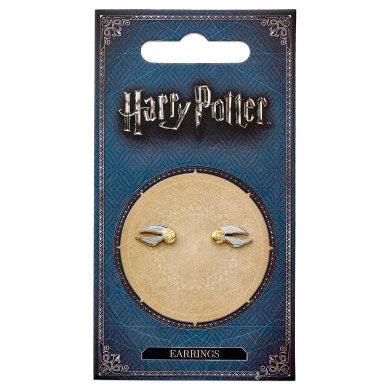 Harry Potter Golden Snitch earrings-1