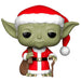 POP figure Star Wars Holiday Santa Yoda-0