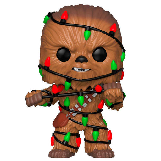 POP figure Star Wars Holiday Chewie with Lights-0