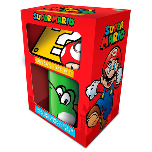 Nintendo Super Mario mug keychain gift set-0