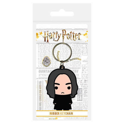Harry Potter Severus Snape rubber keychain-0