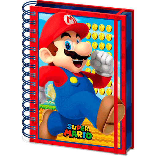 Nintendo Super Mario A5 wiro notebook-0