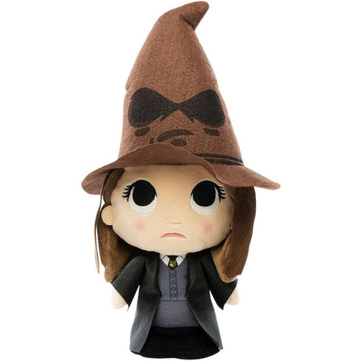 Harry Potter Hermione with sorting hat plush toy 15cm-0