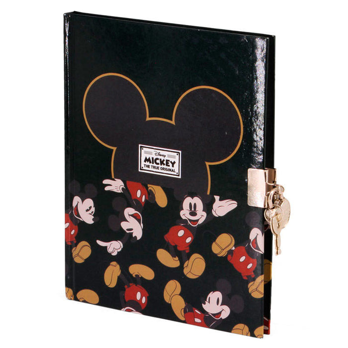 Disney Mickey True diary with key-1