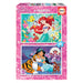 Disney Princess Ariel + Jasmine puzzle 2x48pcs-0