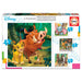 Disney Animals Dumbo + Bambi + Lion King + Jungle Book puzzle 12-16-20-25pcs-0