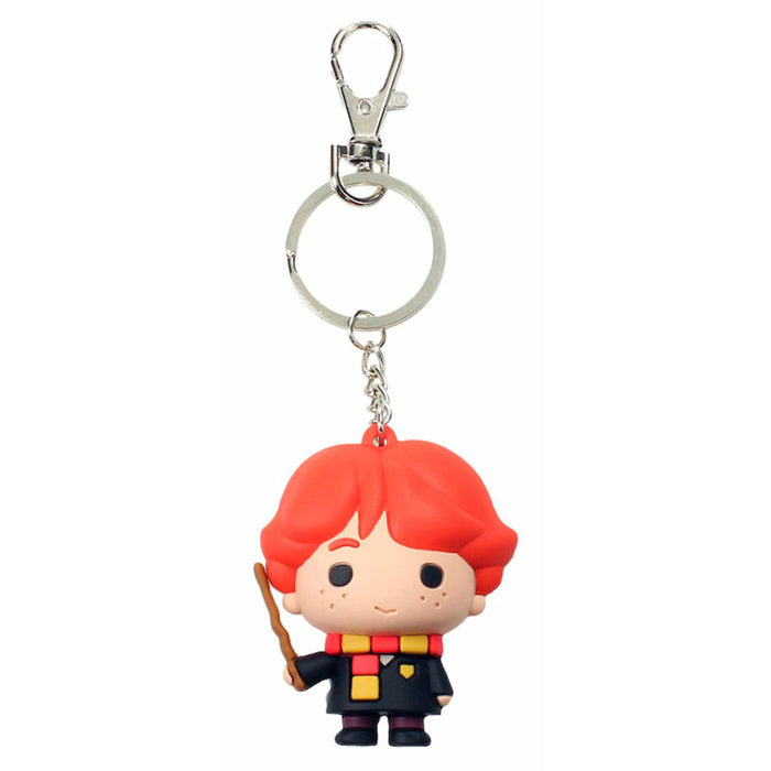 Harry Potter Ron Weasly rubber keychain-1