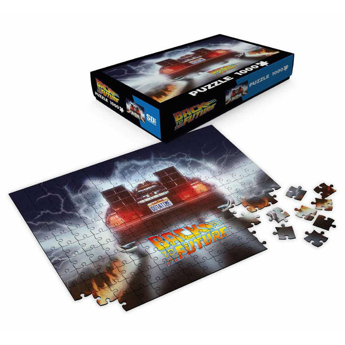 Back to the Future Delorean Out a Time puzzle 1000pcs-2