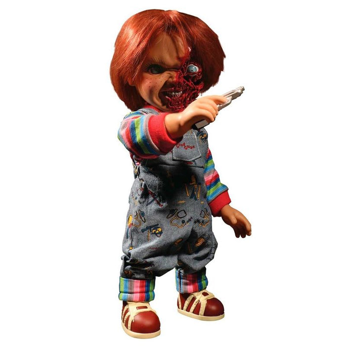 Chucky Childs Play 3 Chucky Pizza Face talking figure 38cm-7