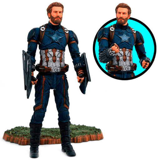 Marvel Avengers Captain America articulated figure 18cm-0
