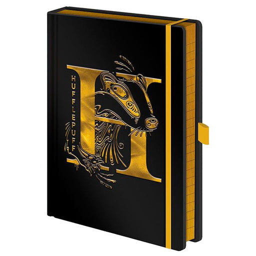 Harry Potter Hufflepuff premium A5 notebook-1