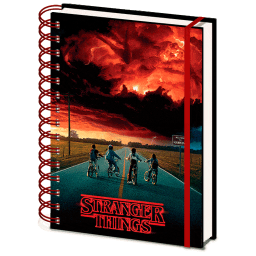 Stranger Things Mind Flayer lenticular A5 notebook-1