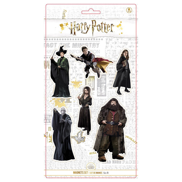 Harry Potter Characters set 6 magnets-1