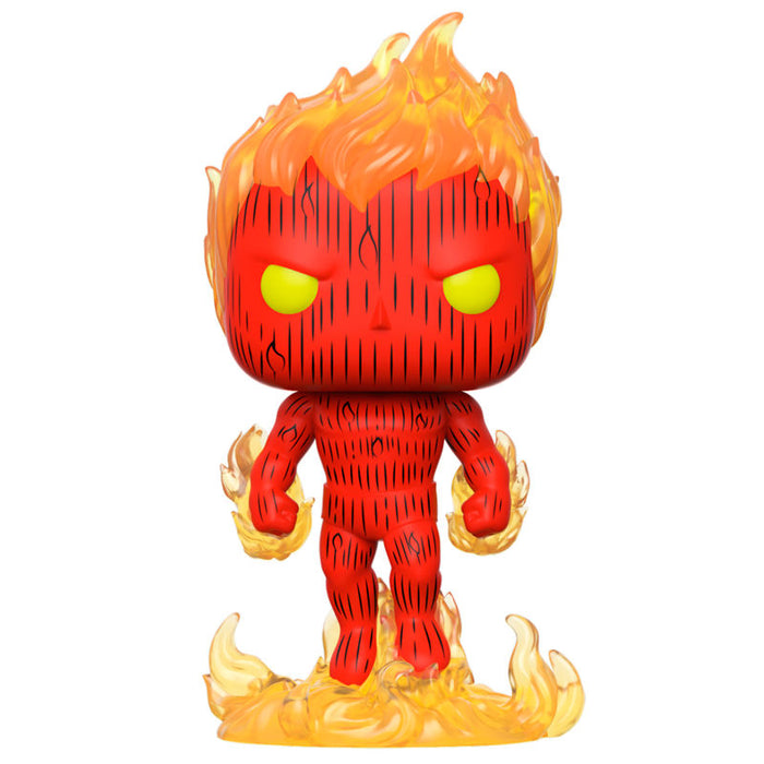 POP figure Marvel Fantastic Four Human Torch-2