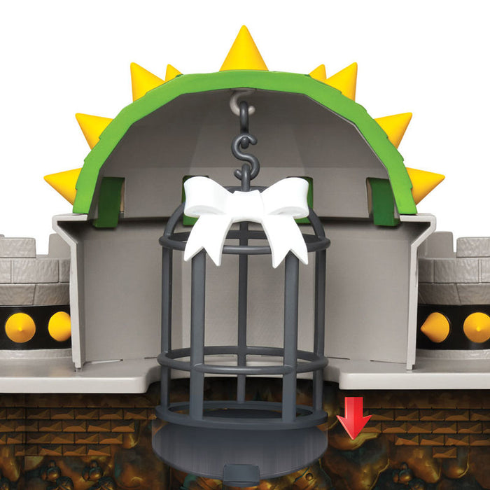 Mario Bros deluxe Bowser Castle playset-0