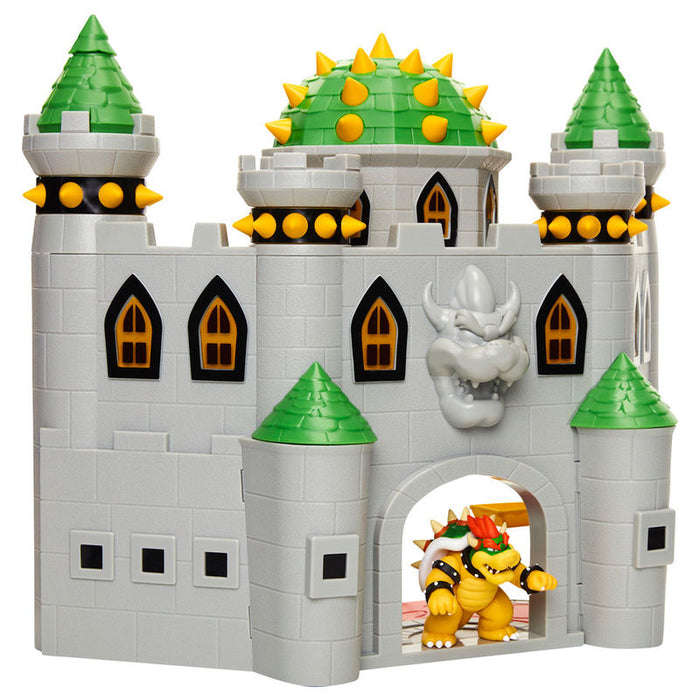 Mario Bros deluxe Bowser Castle playset-5