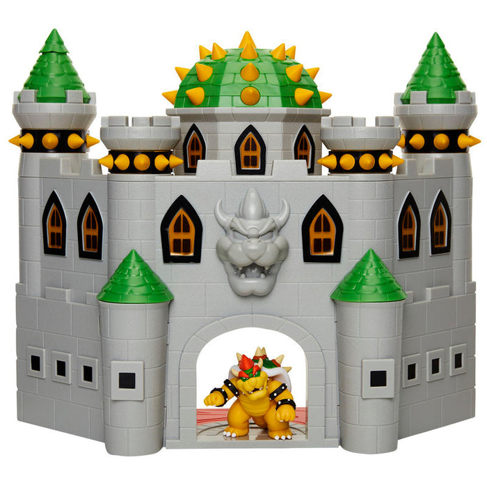 Mario Bros deluxe Bowser Castle playset-6