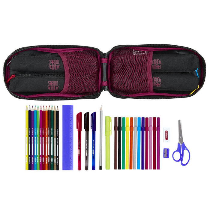 F.C. Barcelona Layers 4 filled pencil case mini rucksack-1