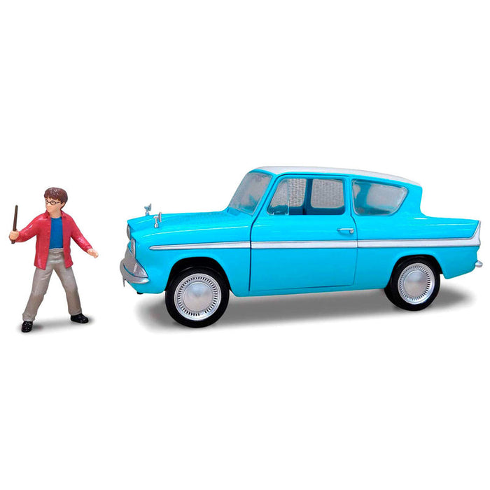 Harry Potter Ford Anglia car + Harry Potter figure set-2