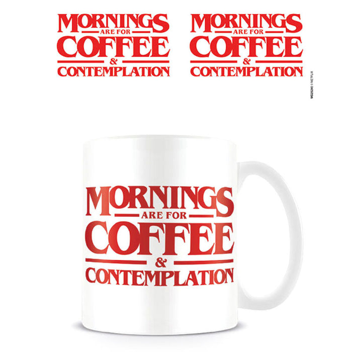 Stranger Things Morning are for Coffee mug-1