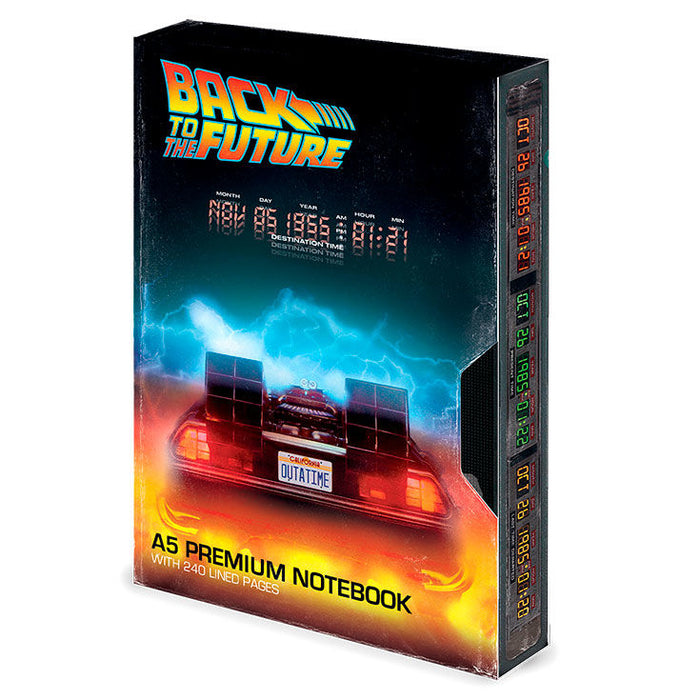 Back to the Future VHS premium A5 notebook-1