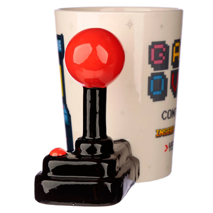 Game Over Joystick Arcade shaped handle mug-2