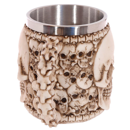 Multi Skull with Skull Emblem tankard-0