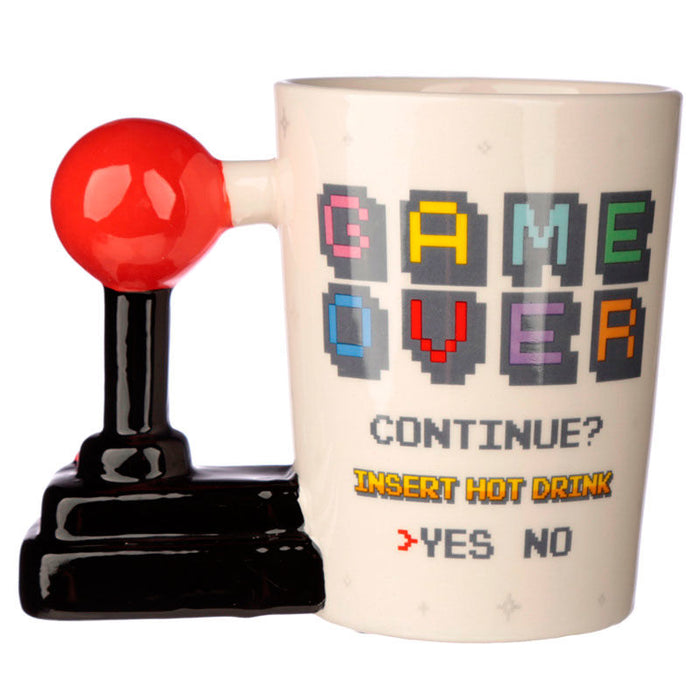 Game Over Joystick Arcade shaped handle mug-3