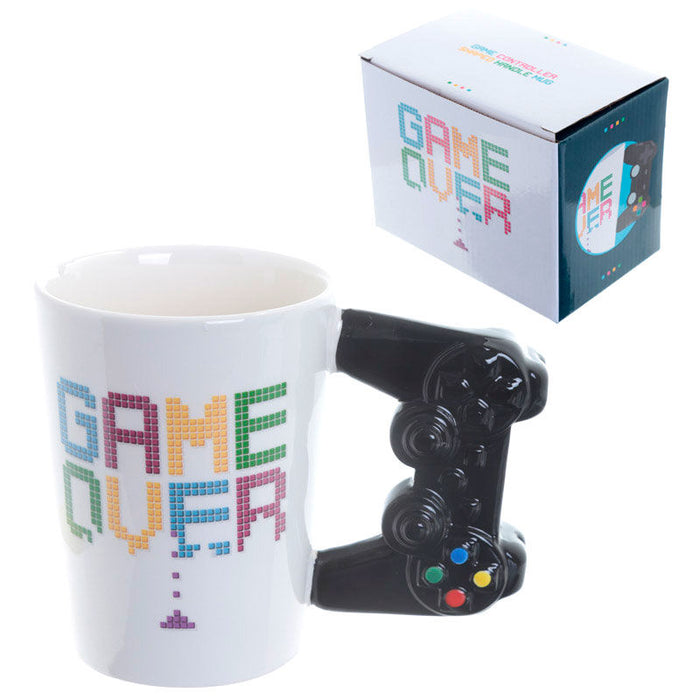 Game Over Controller shaped handle mug-4