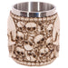 Multi Skull with Skull Emblem tankard-2