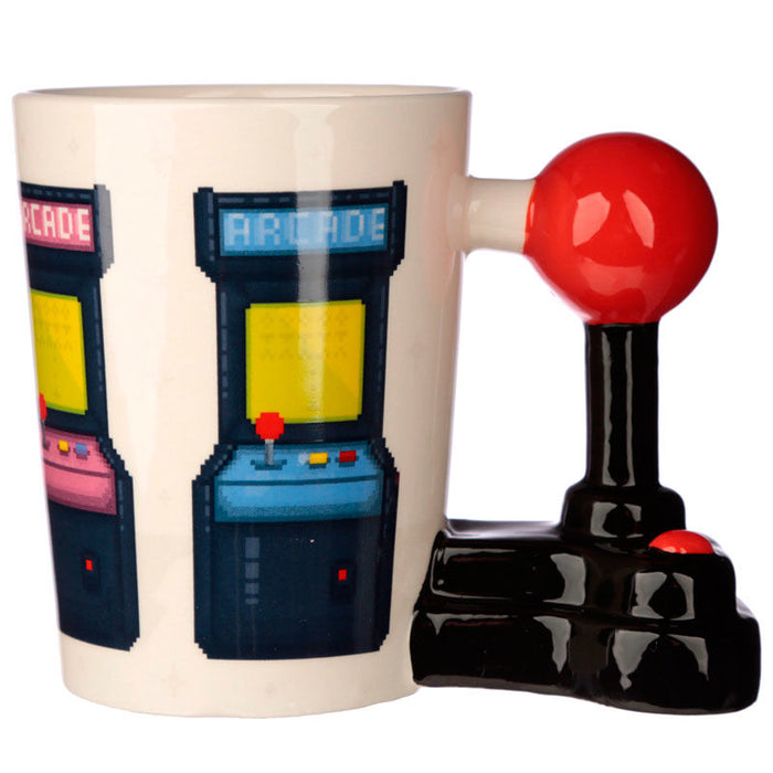 Game Over Joystick Arcade shaped handle mug-5